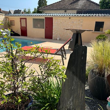 Appartement Chambre Dans Maison Avec Piscine à Brive-la-Gaillarde Extérieur photo